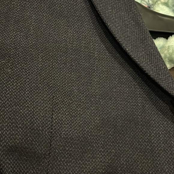 FENZIA Men’s wool, dark grey blazer - Picture 3 of 3